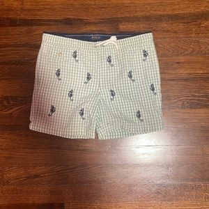 Light green polo swimming trunks